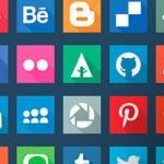 Iconos sociales en WordPress